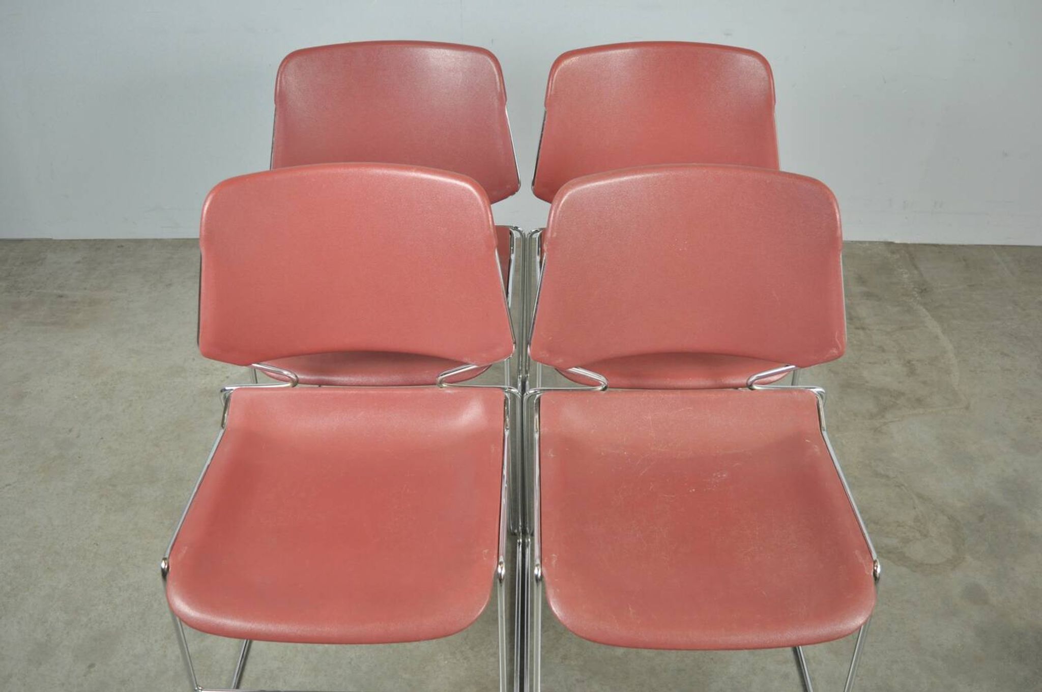 MATRIX Krueger dining chairs designed by Thomas Tolleson, 1970s USA