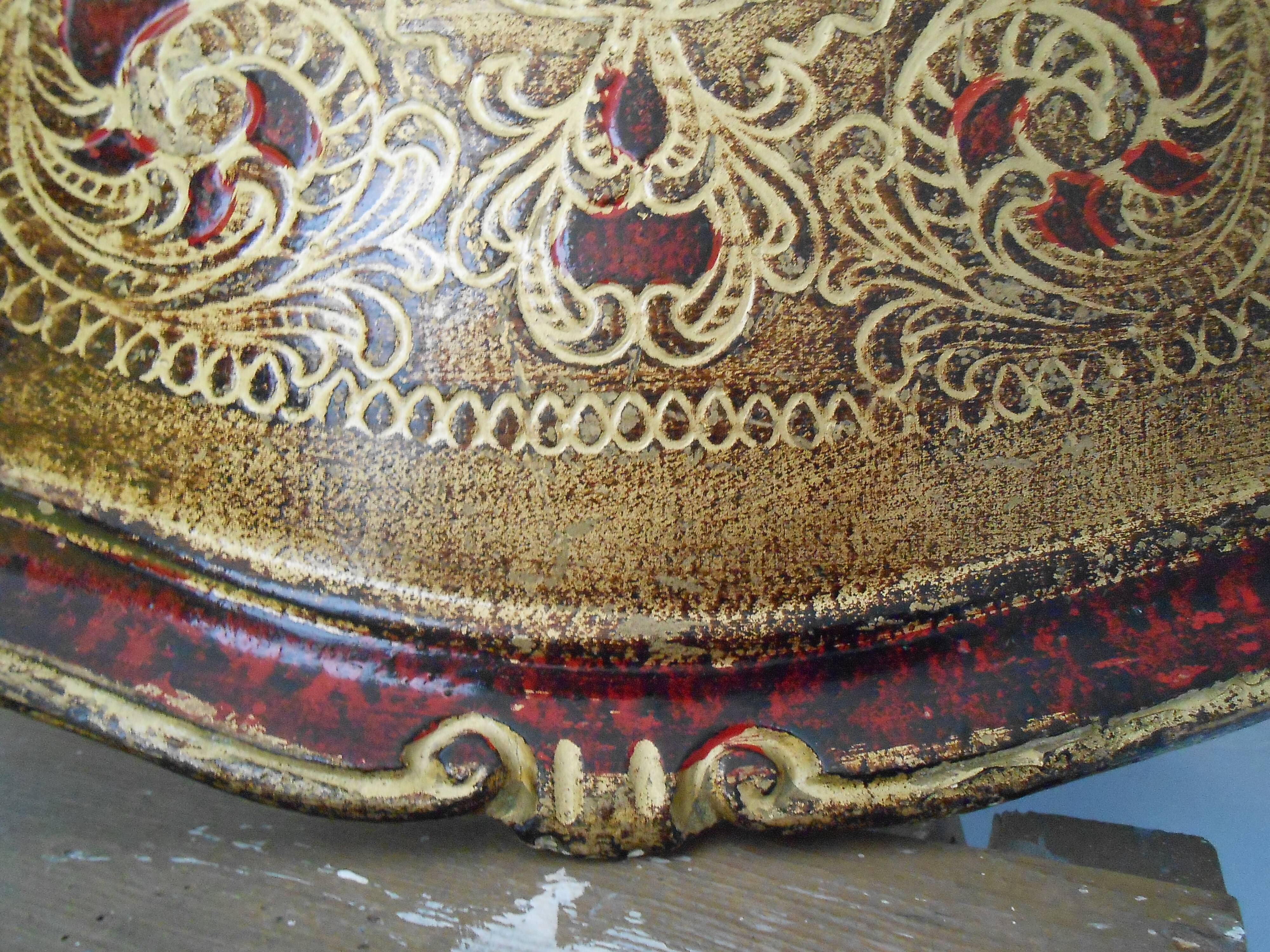 Florentine wooden tray