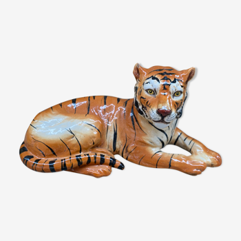 Tiger in ceramic