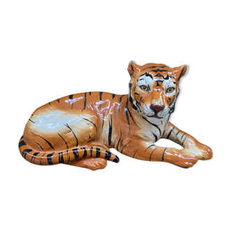 Tiger in ceramic