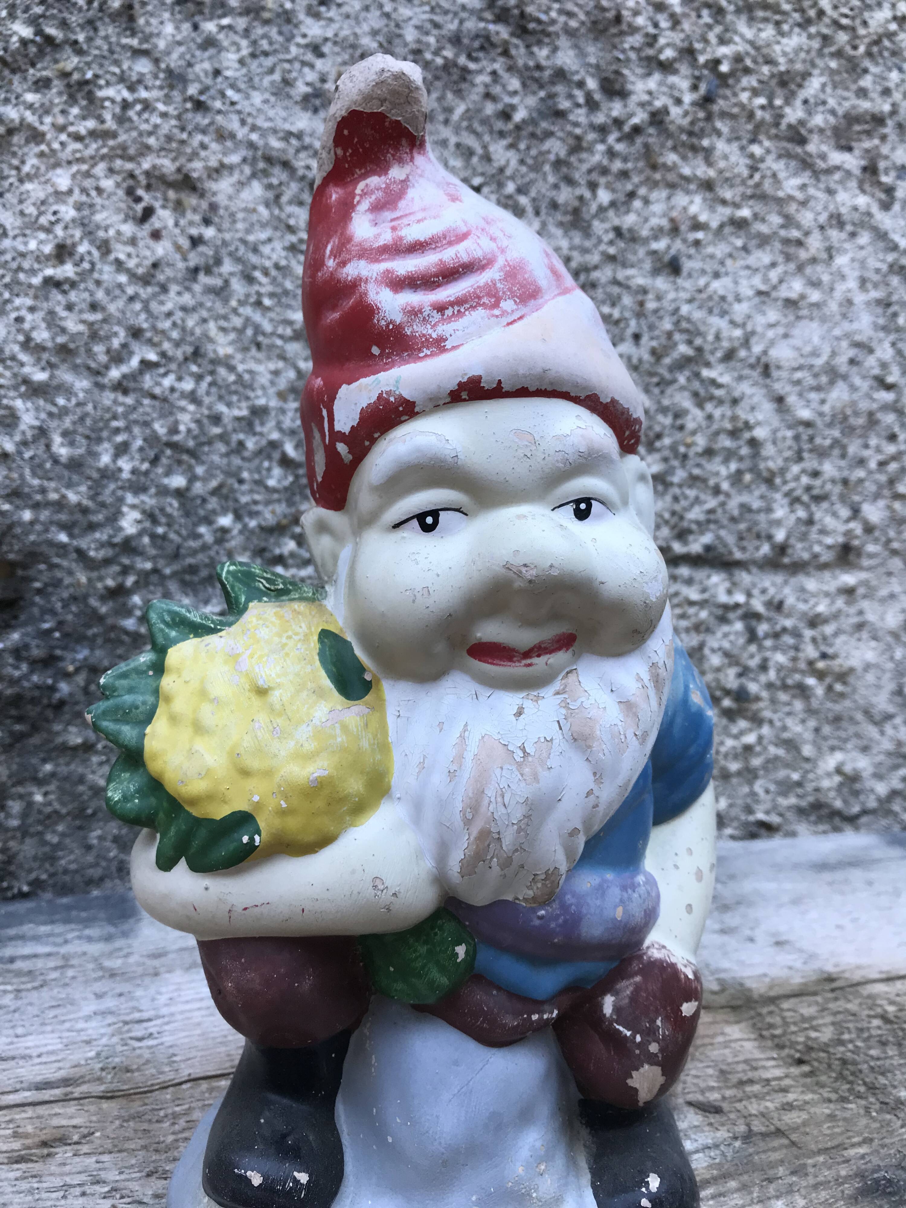 Vintage garden gnome