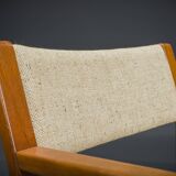 Mid-Century Armchair Teak and Woole, 1960s