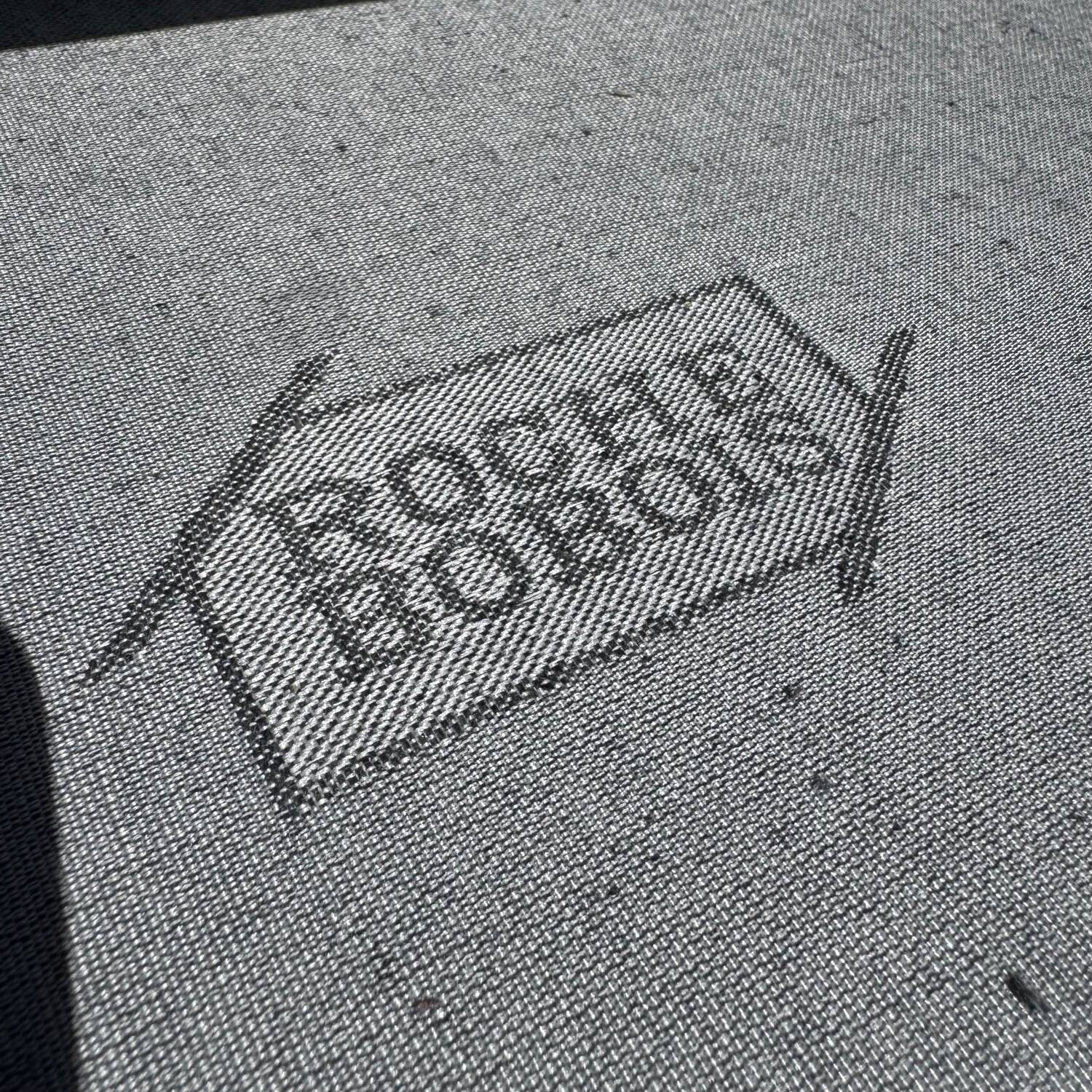 Sofa Roche Bobois black leather