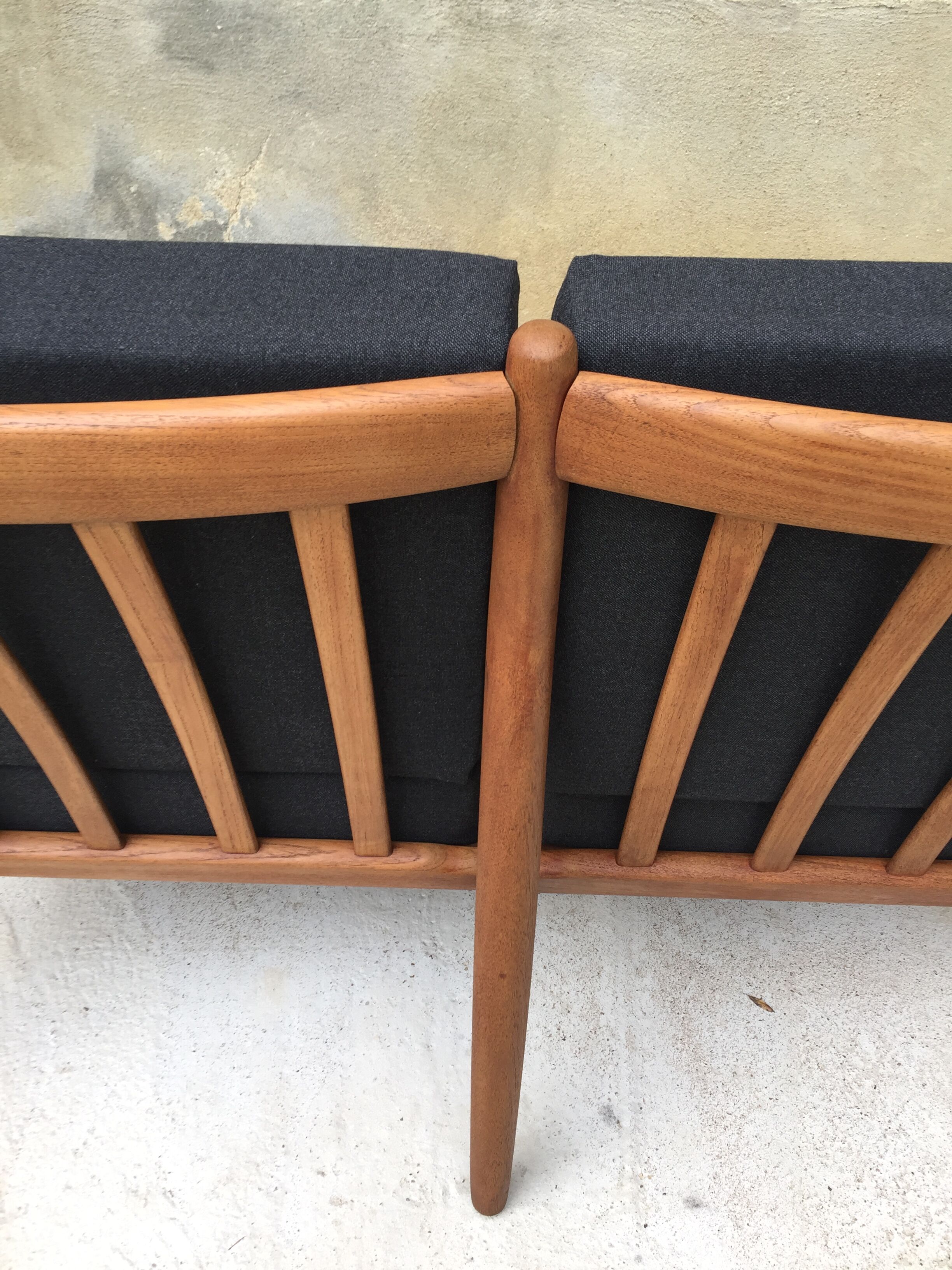 Grete Jalk two-seater sofa