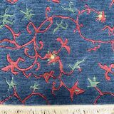 Nepalese rug 165x95 cm oriental, chinese, tibetan, tribal, blue, pink, red