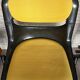 6 back chairs Emilio Ambasz & Giancarlo Peretti, yellow armchair