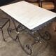 Napoleon III style butcher's table