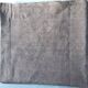 Nappe de campagne en chanvre teint gris foncé