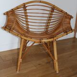 Children's rattan armchair 300mm
