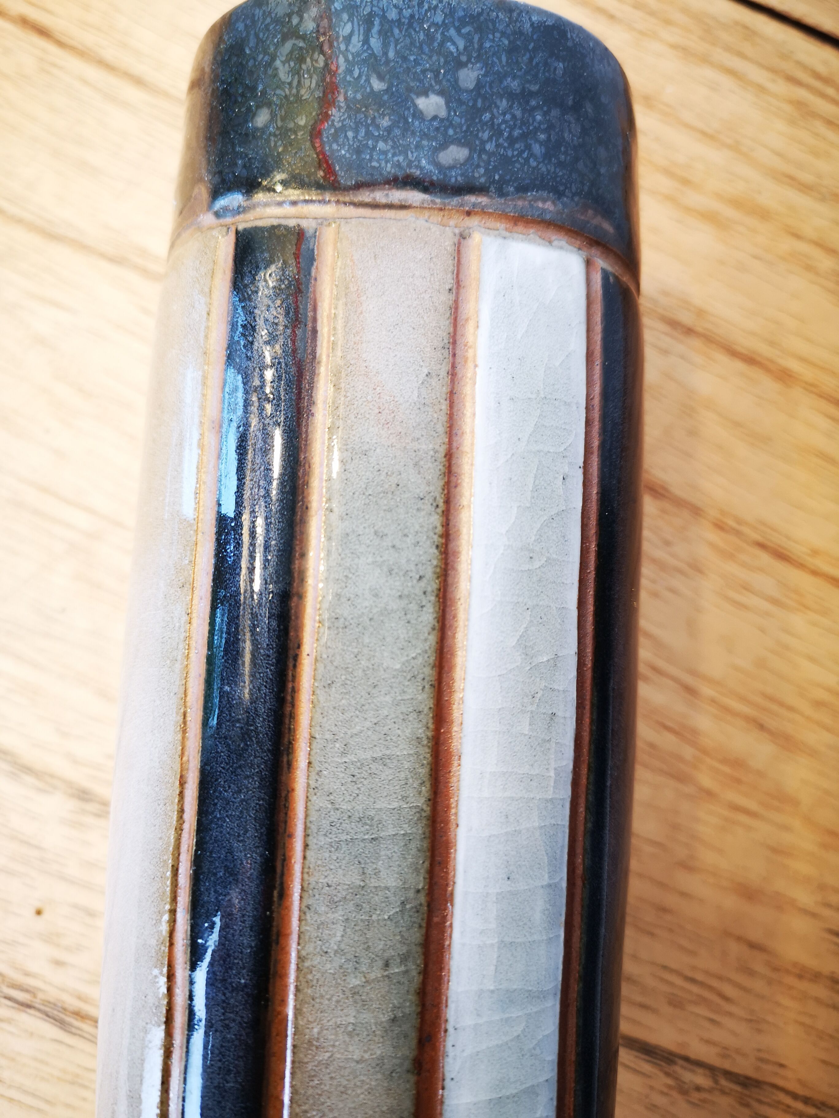 60s design ceramic vase by Yvonne Seyve and Josiane Chaudet