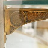 Large curved Showcase Cabinet - 1940s