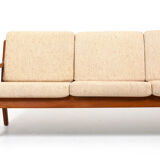 Senator 3-Seater Sofa in Teak by Ole Wanscher Early Model
