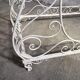 Bed former romantic wrought iron 1900