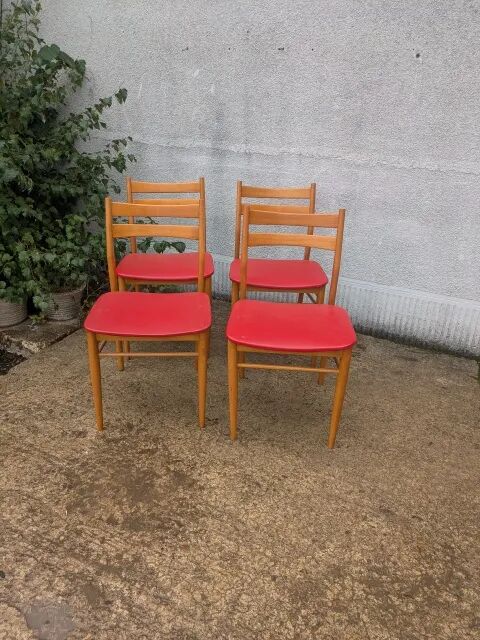 Pair of Scandinavian style chairs