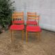 Pair of Scandinavian style chairs