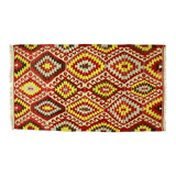 Anatolian handmade kilim rug 336 cm x 185 cm