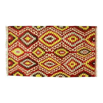 Tapis kilim artisanal d’Anatolie 336 cm x 185 cm