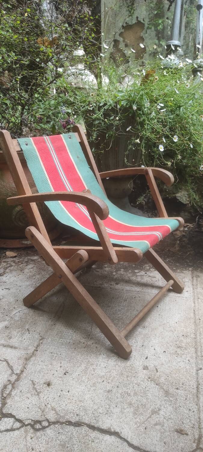 Children's deckchair