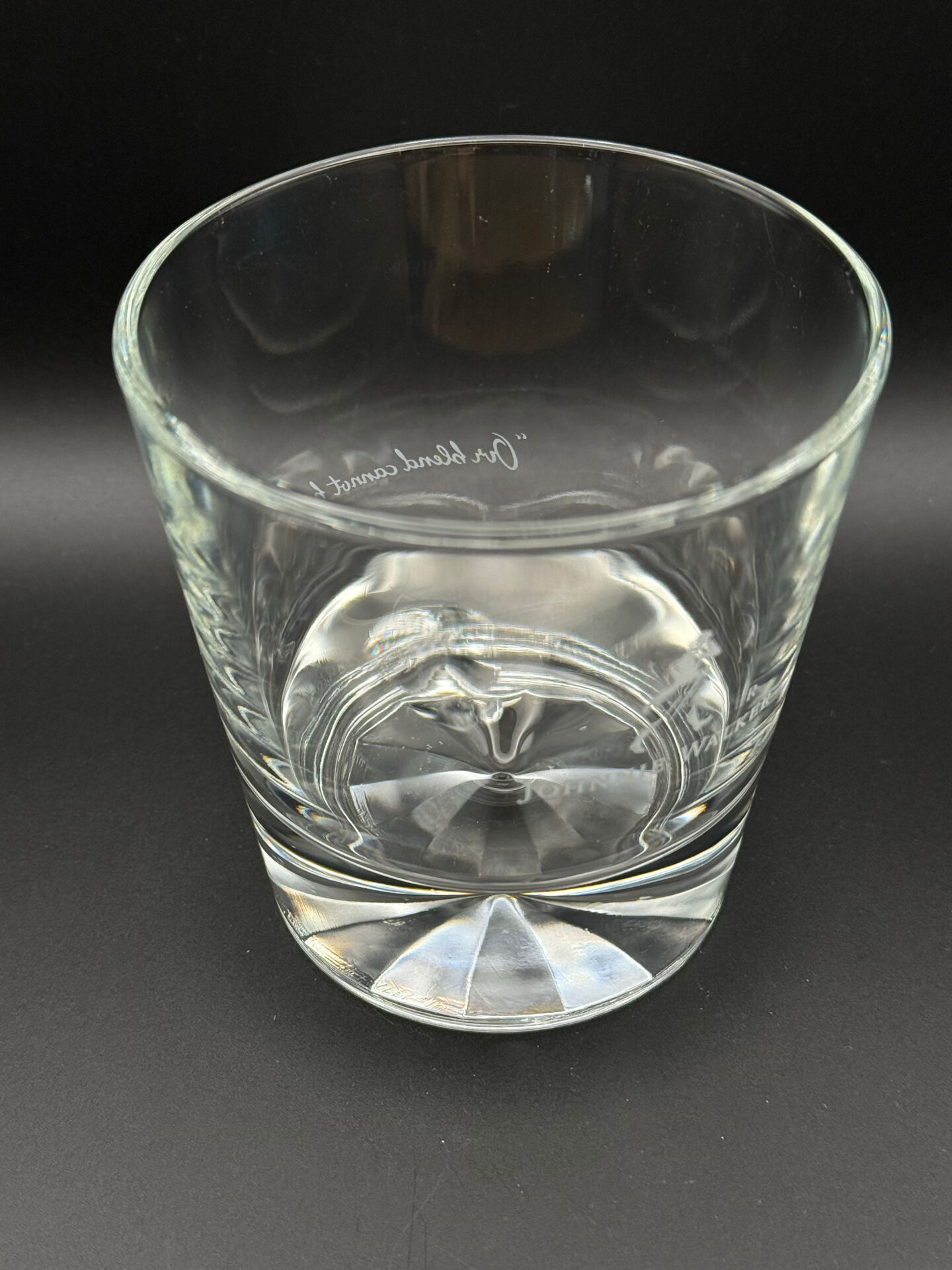 Set de 5 verres à whisky Johnnie Walker diamant