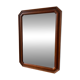 Antique wooden framed mirror