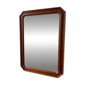 Antique wooden framed mirror