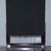 Paire de chaises Thomas Chippendale époque 1760 brodées sculptées