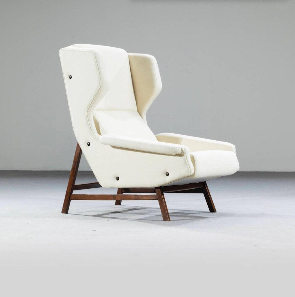Wingback Chair attributed to Gianfranco Frattini for Cassina, 1959