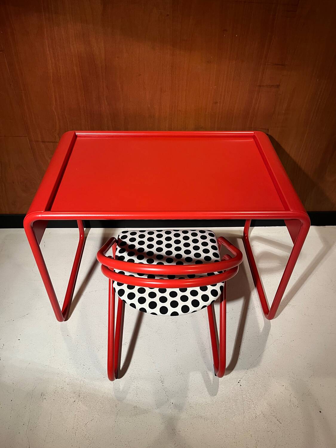 Vintage all-metal desk/table