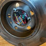 Jieldé lamp 2 arms 40+25cm industrial graphite Jean Louis Domecq 1950