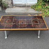 Vintage ceramic coffee table from the 1970s