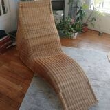 Karlskrona rattan daybed by Carl Öjerstam