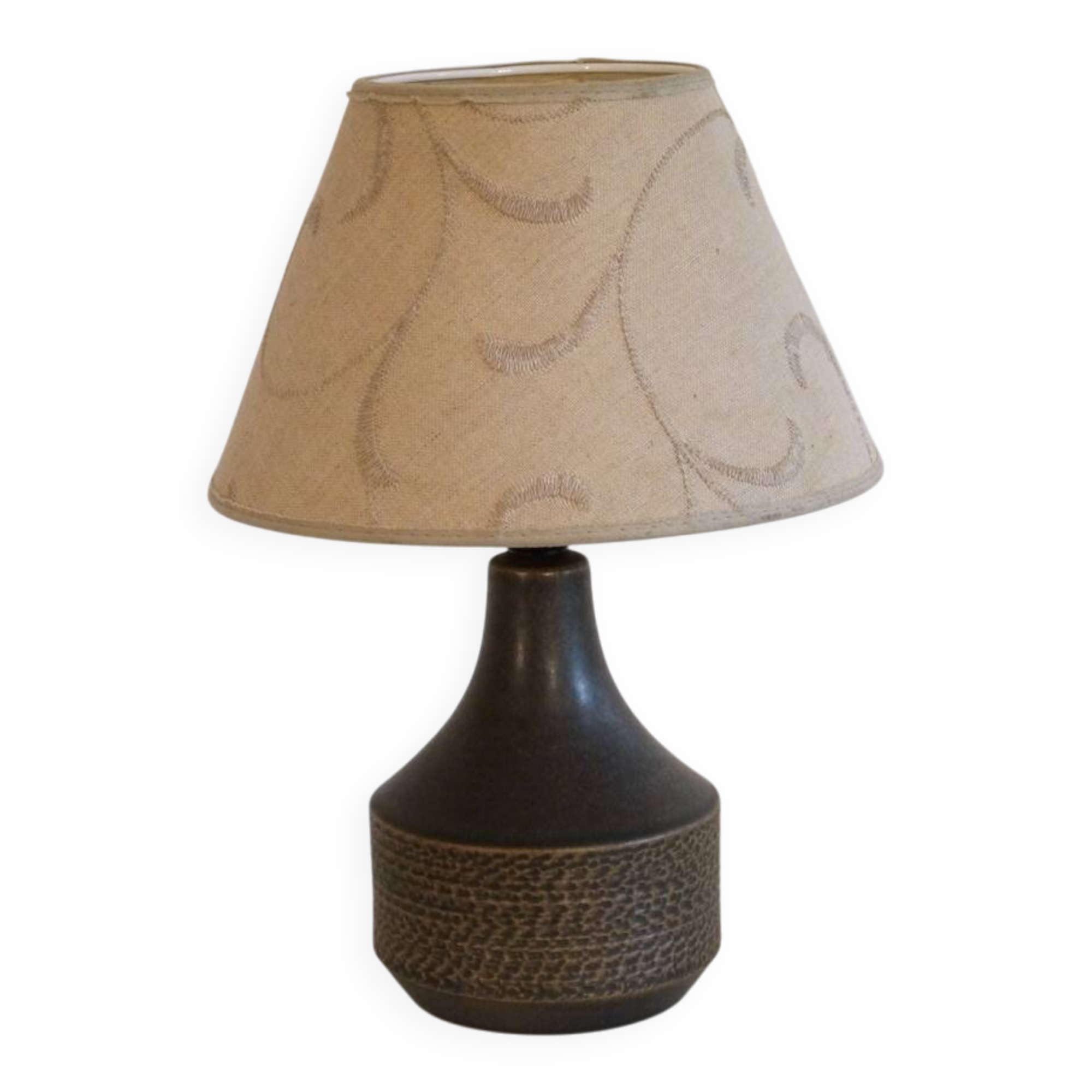 Danish ceramic lamp 1960
