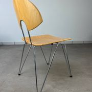 6 Mikado chairs 1800, stackable, design by Walter Leeman for Kusck&co.
