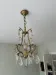 Antique chandelier with pendants – Louis XV style – gilded brass