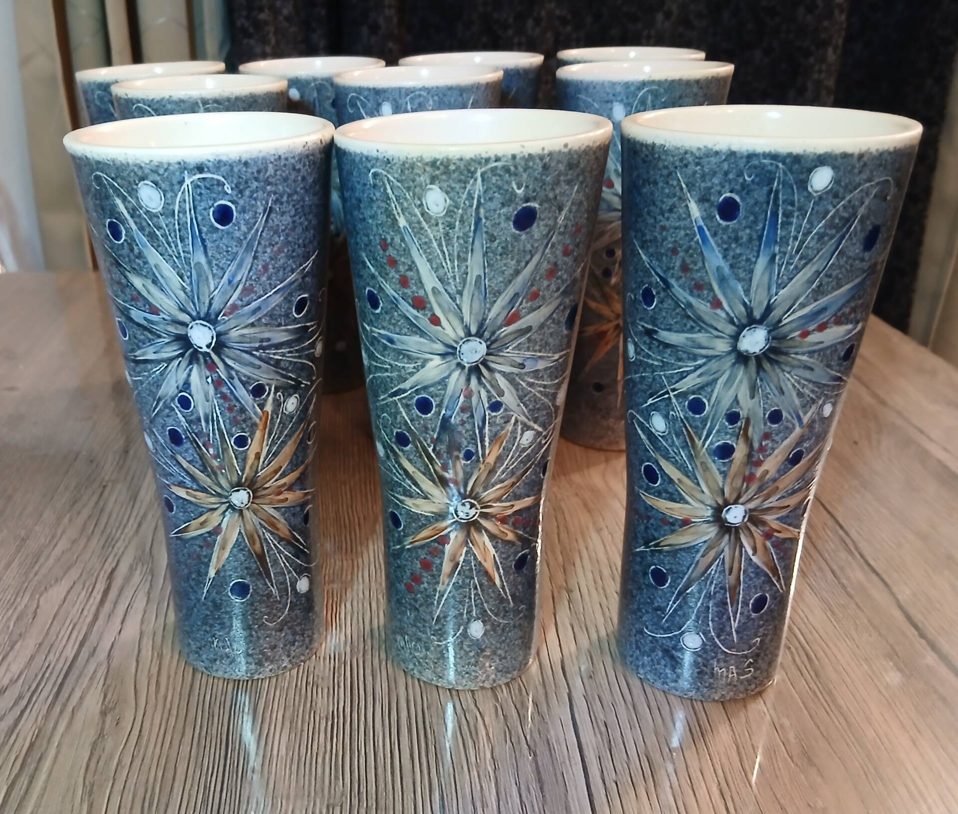 Jean Claude le Mao 10 mazagran ceramic