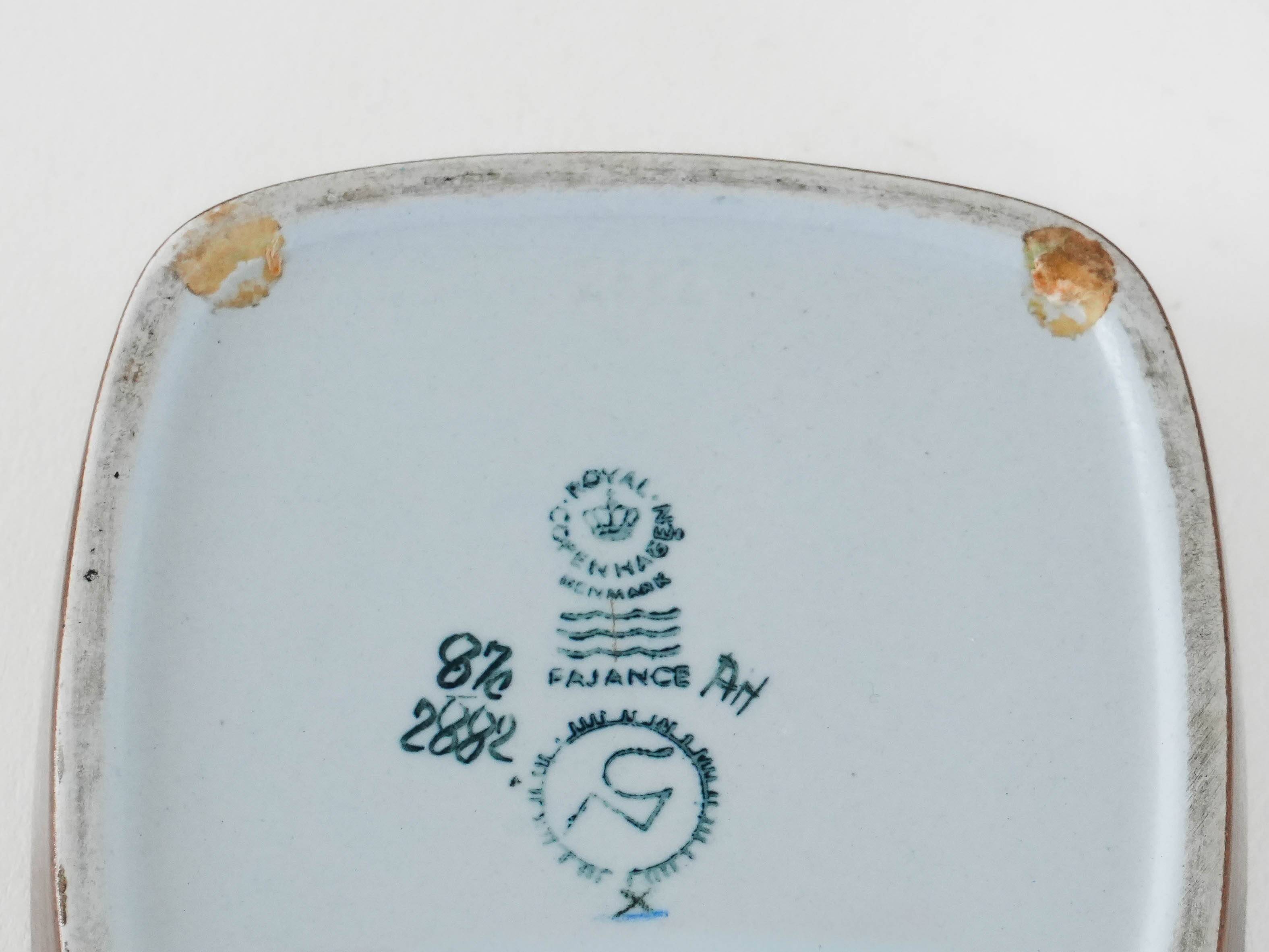 Baca ceramic bowl, Danish design, 1970s, manufacturer: Royal Copenhagen, de