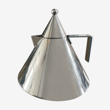 Alessi Kettle Il Conico by Aldo Rossi in steel Timeless line