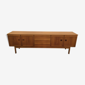 Enfilade scandinave teck massif, années 70