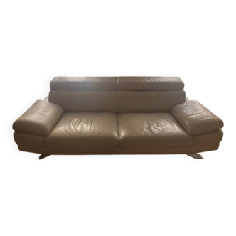 Canapé cuir 3 places Poltrona Frau