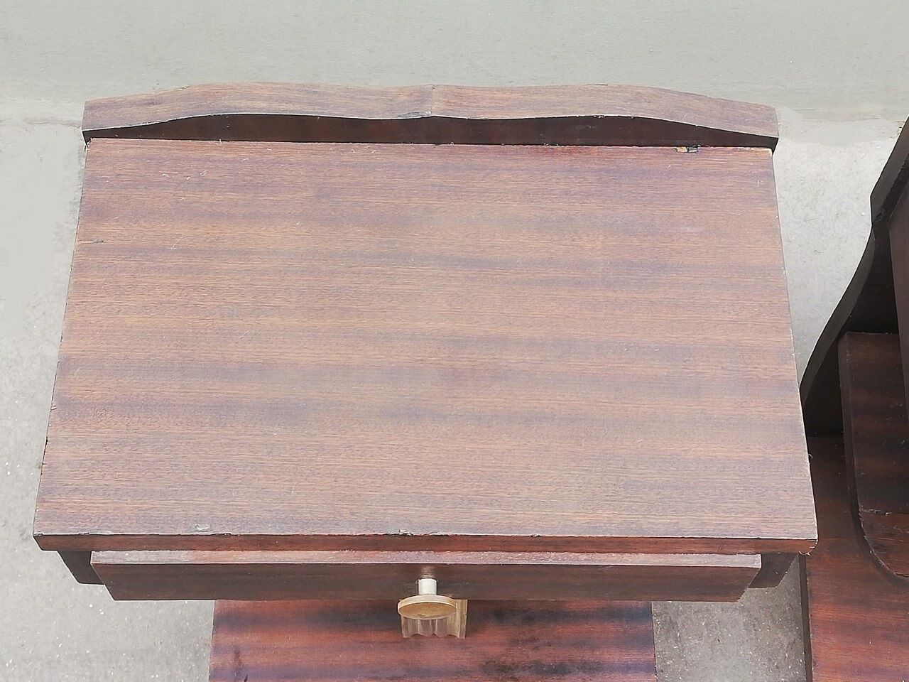 Pair of Art Deco bedside tables 1930s