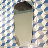 Vintage free-form mirror 31X64.5cm