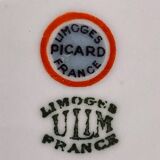 Service à dessert Limoges Picard France