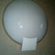 Vintage opaline round wall lamps - 40s/50s