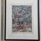 Jean-Paul Riopelle – Original lithograph – 1970 – Framed 42 x 52 cm