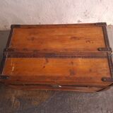 Malle de rangement en bois