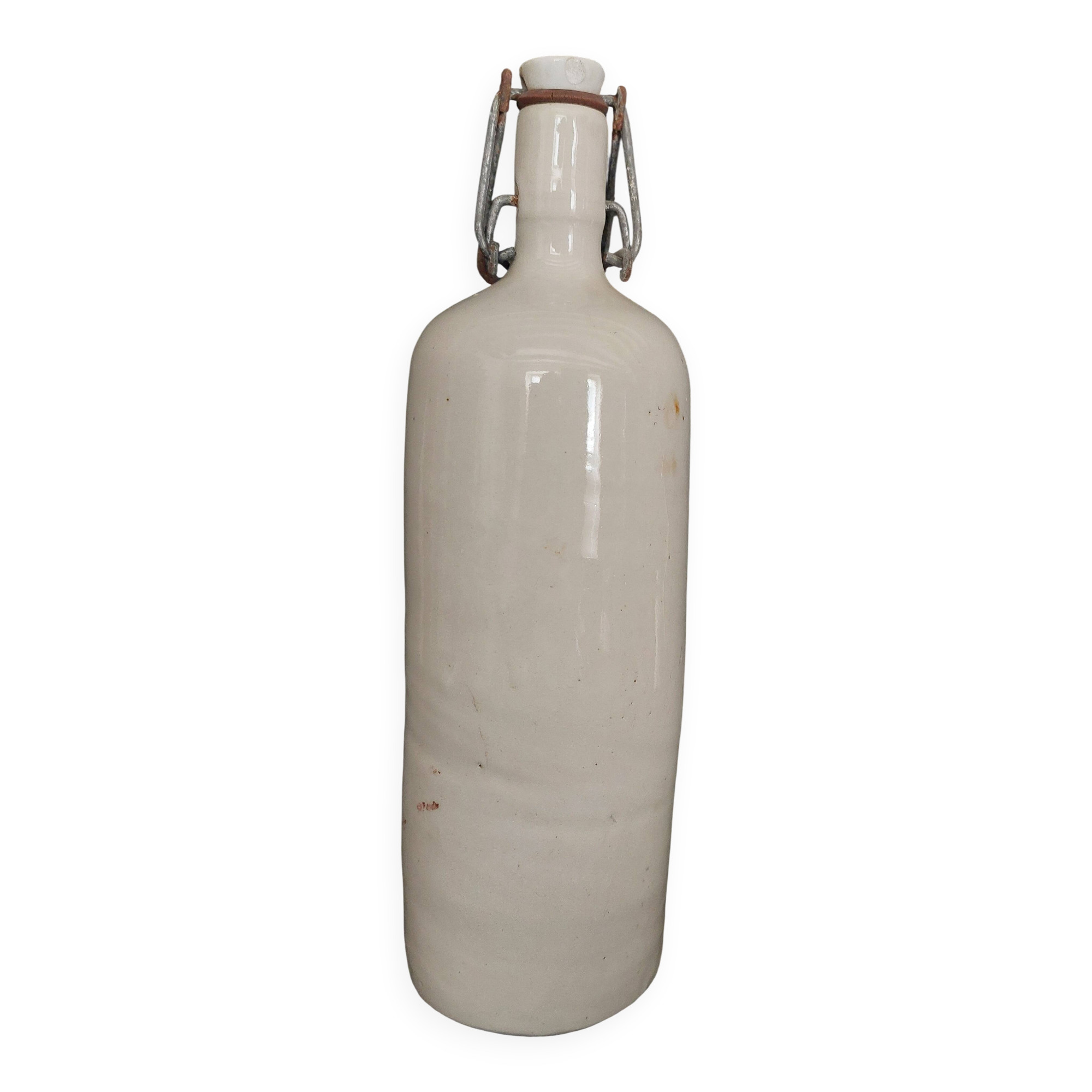 20th century glazed stoneware bottle