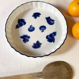 Afibel porcelain pie dish, 1970s