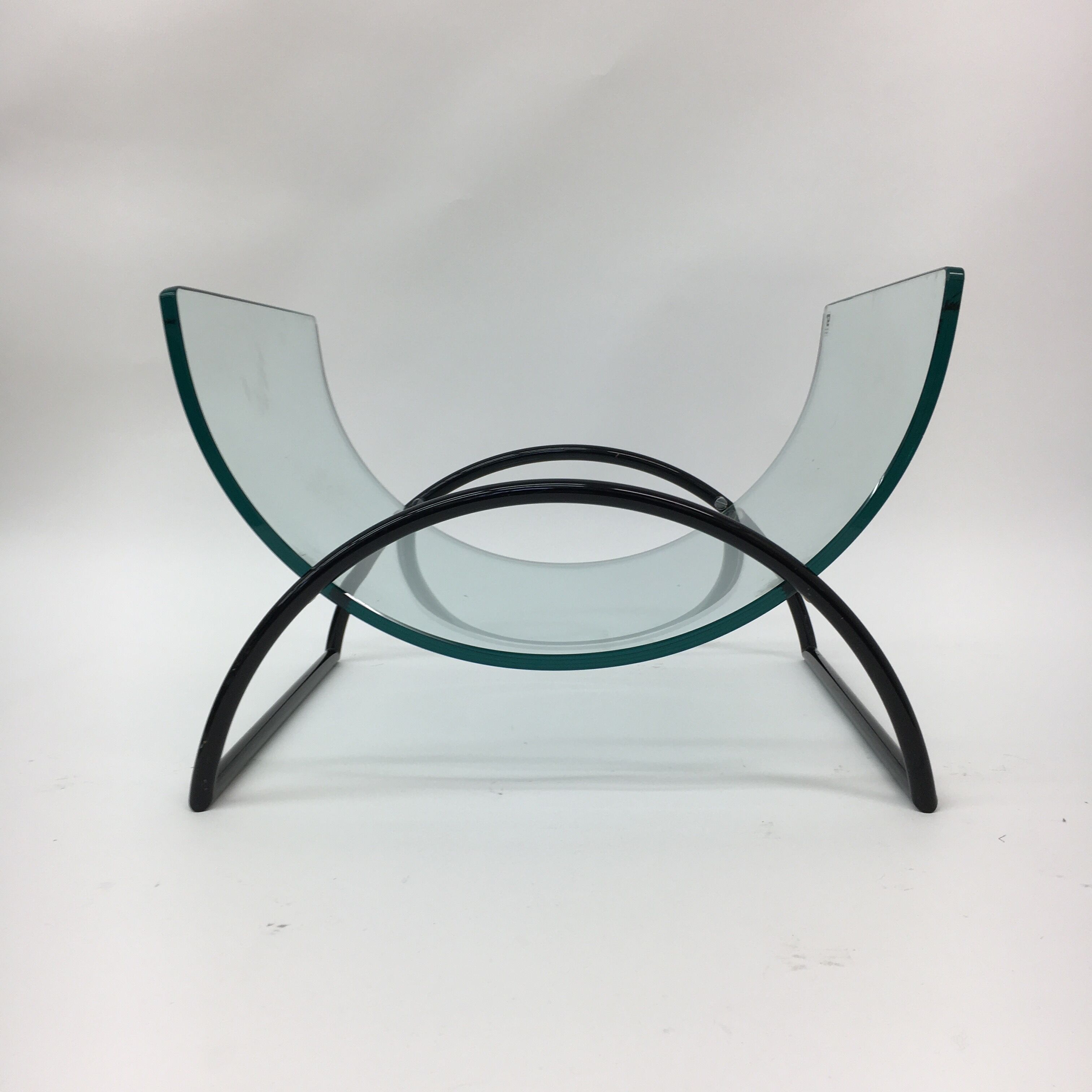 Italian magazine rack, 1980's, Gallotti & Radice