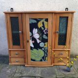 Bird paper medicine cabinet