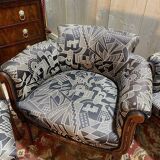 Salon Art Déco style Louis XVI Canapé - Fauteuils - Chaises